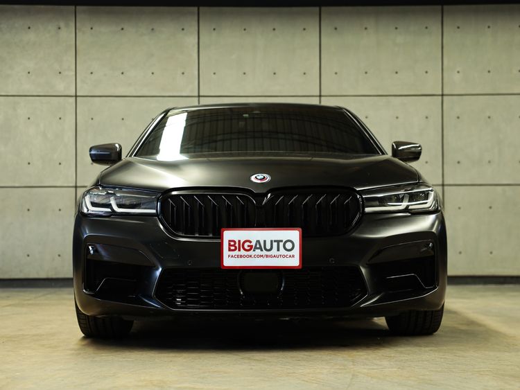 BMW Series 5 2023 520d Sedan ดีเซล ไม่ติดแก๊ส เกียร์อัตโนมัติ ดำ รูปที่ 4