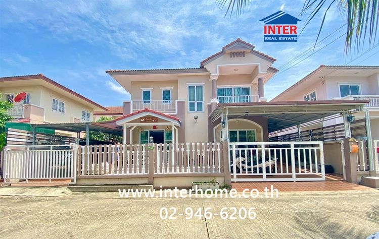 บ้านเดี่ยว 2 ชั้น 50 ตร.ว. หมู่บ้านบุรีรมย์ รังสิต ลำลูกกา คลอง4 ใกล้โรงเรียนแย้มสอาดรังสิต ถนนรังสิต-นครนายก ถนนพระองค์เจ้าสายคลอง4 ลำลูกกา
