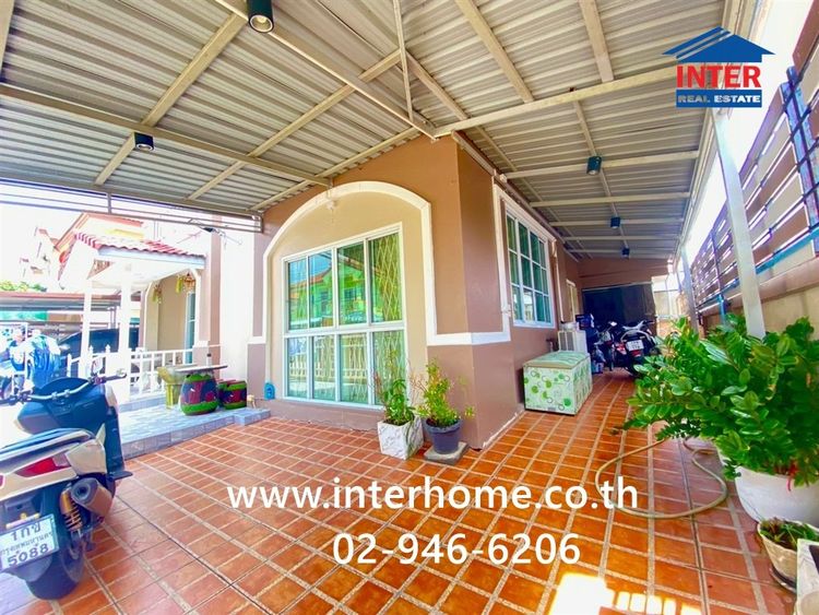 บ้านเดี่ยว 2 ชั้น 50 ตร.ว. หมู่บ้านบุรีรมย์ รังสิต ลำลูกกา คลอง4 ใกล้โรงเรียนแย้มสอาดรังสิต ถนนรังสิต-นครนายก ถนนพระองค์เจ้าสายคลอง4 ลำลูกกา รูปที่ 2