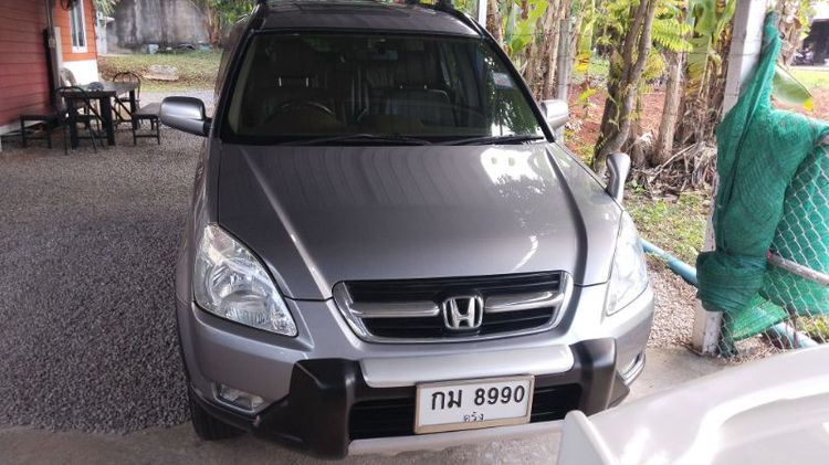 Honda CR-V 2004 2.0 E 4WD Utility-car เบนซิน ไม่ติดแก๊ส เกียร์อัตโนมัติ เทา รูปที่ 3