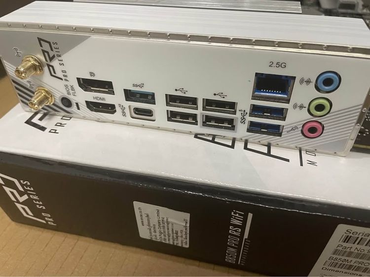 ขาย mainboard asrock b850m pro rs wifi รูปที่ 3