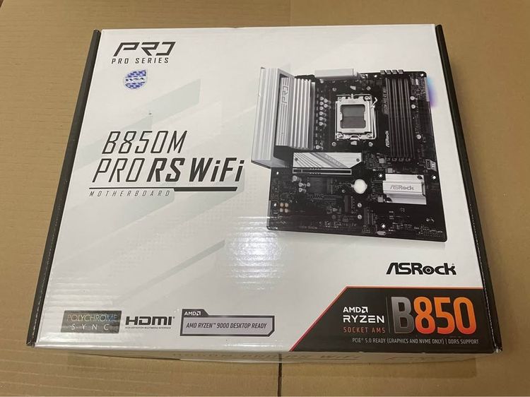 อื่นๆ ขาย mainboard asrock b850m pro rs wifi