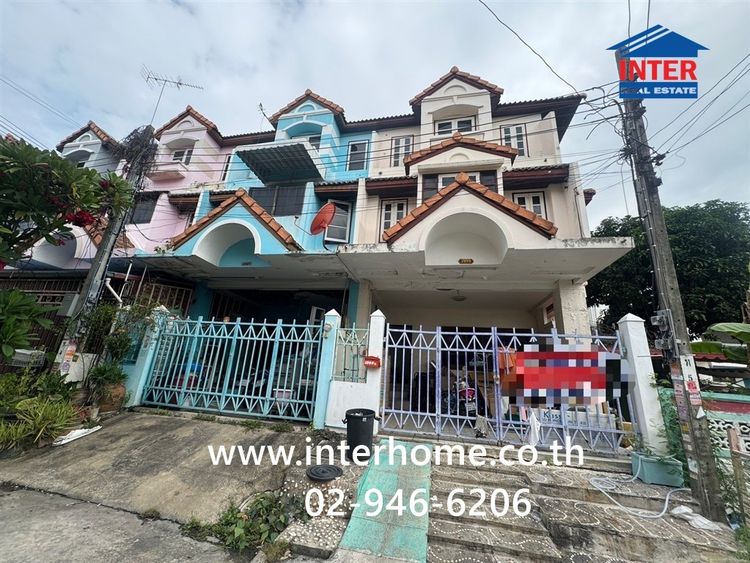 ทาวน์เฮ้าส์ 3 ชั้น 39.7 ตร.ว. หมู่บ้านมั่งมีซิตี้ ซอยกาญจนาภิเษก008 ถนนกาญจนาภิเษก เขตภาษีเจริญ กรุงเทพมหานคร รูปที่ 3