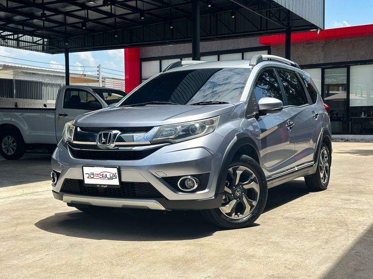 Honda BR-V 2017 1.5 SV Utility-car เบนซิน เกียร์อัตโนมัติ เทา