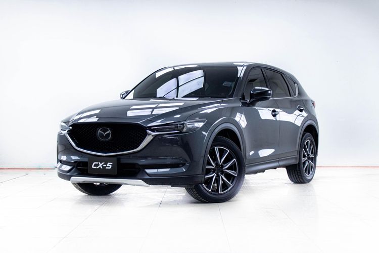 Mazda CX-5 2019 2.2 XDL 4WD Utility-car ดีเซล ไม่ติดแก๊ส เกียร์อัตโนมัติ เทา