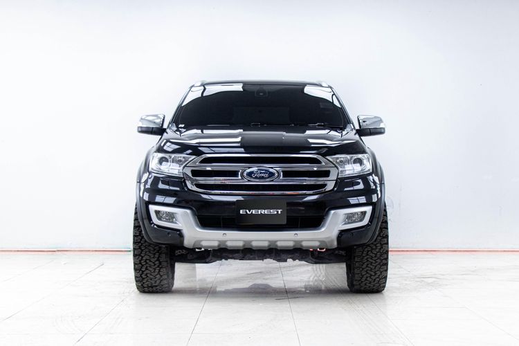 Ford Everest 2017 3.2 Titanium Plus 4WD Utility-car ดีเซล ไม่ติดแก๊ส เกียร์อัตโนมัติ ดำ รูปที่ 4