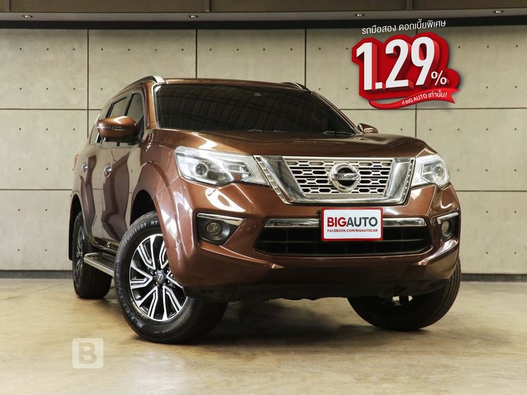 Nissan Terra 2019 2.3 VL Utility-car ดีเซล ไม่ติดแก๊ส เกียร์อัตโนมัติ น้ำตาล