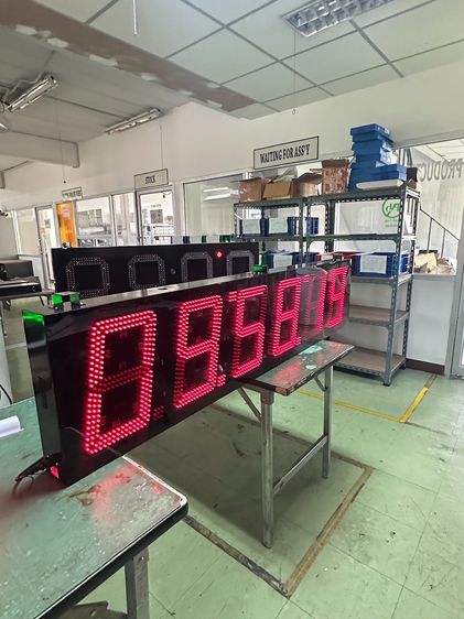 DIGITAL CLOCK  MODEL CK-1206A-INDOOR นาิกาดิจิตอลขนาดใหญ่ รูปที่ 3