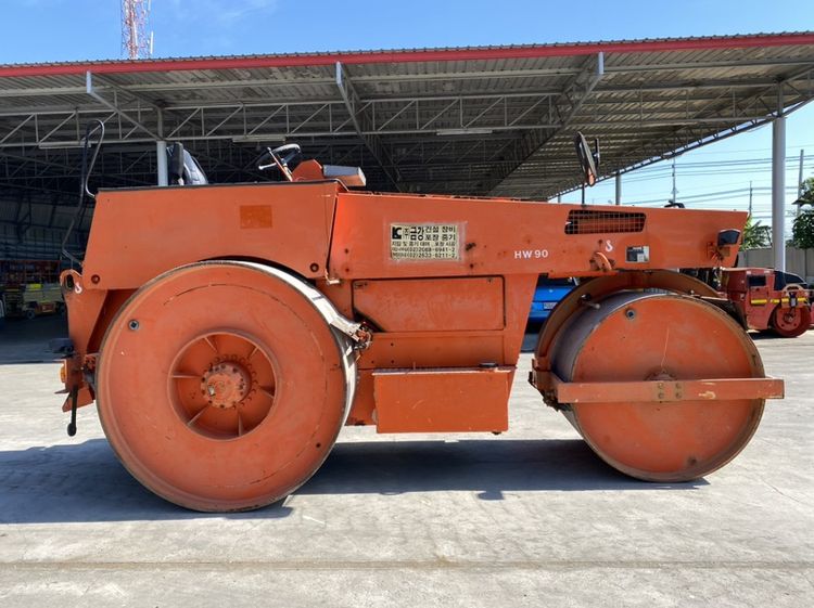 รถบด 3ล้อเหล็ก   HAMM รุ่น  HW90-10  หนัก 10ตัน  รถเก่านอกนำเข้า รูปที่ 2