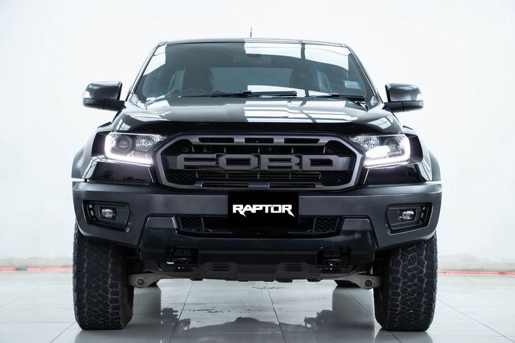 Ford Ranger 2020 Raptor 2.0 Bi-Turbo 4WD Pickup ดีเซล ไม่ติดแก๊ส เกียร์อัตโนมัติ ดำ รูปที่ 4