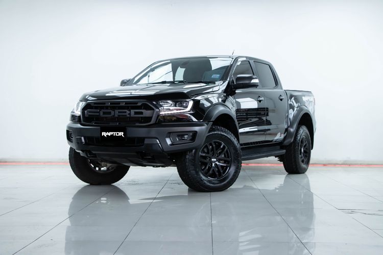 รถ Ford Ranger Raptor 2.0 Bi-Turbo 4WD สี ดำ