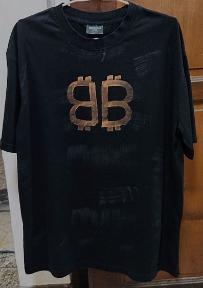 อื่นๆ เสื้อเชิ้ต M ดำ แขนสั้น เสื้อยืด Balenciaga
