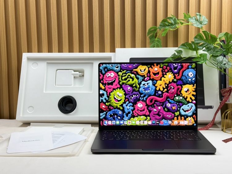 Apple Mackbook Pro 14 Inch แมค โอเอส อื่นๆ อื่นๆ ไม่ใช่ MacBook Pro 14-inch M4Pro Ram24GB SSD512GB SpaceBlack CPU 12-Core GPU 16-Core