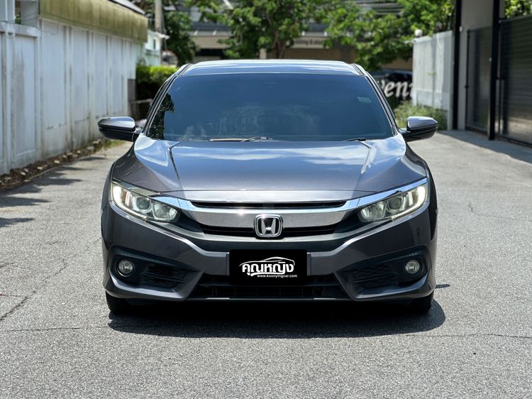 Honda Civic 2018 1.8 EL i-VTEC Sedan เบนซิน ไม่ติดแก๊ส เกียร์อัตโนมัติ เทา รูปที่ 3