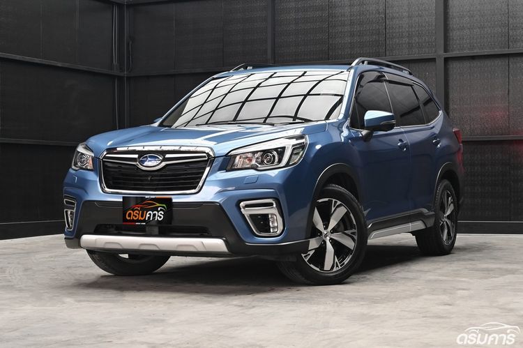 Subaru Forester 2022 2.0 S ES 4WD Utility-car เบนซิน ไม่ติดแก๊ส เกียร์อัตโนมัติ น้ำเงิน