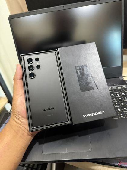 Galaxy S23 Ultra 256 GB Samsung S23 Ultra 5G 256GB Phantom Black สภาพหล่อๆ จอแท้ สอบถามเพิ่มเติมได้คัฟ