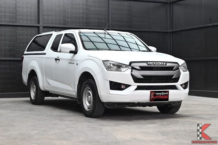 Isuzu D-MAX 2021 1.9 S Pickup ดีเซล ไม่ติดแก๊ส เกียร์อัตโนมัติ ขาว