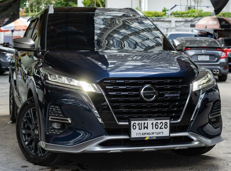 Nissan Kicks 2022 1.2 Autech Utility-car ไฮบริด เกียร์อัตโนมัติ น้ำเงิน รูปที่ 3