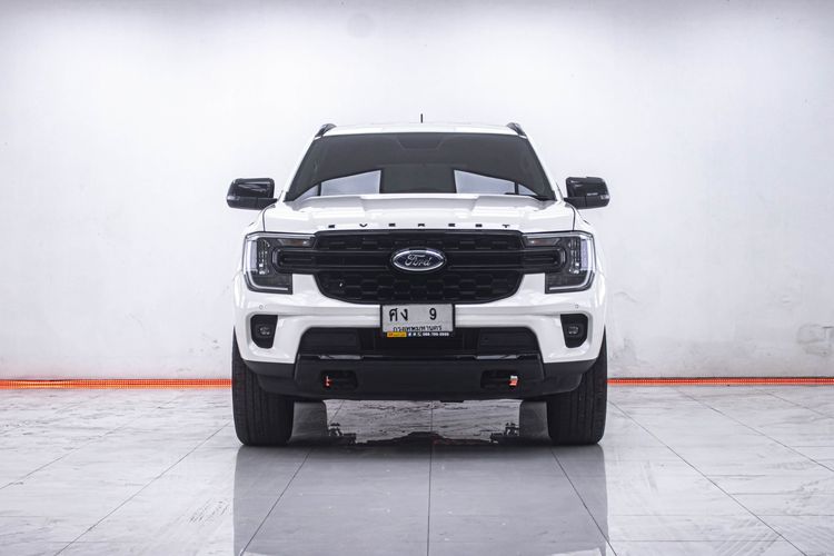 Ford Everest 2024 2.0 Turbo Sport Utility-car ดีเซล ไม่ติดแก๊ส เกียร์อัตโนมัติ ขาว รูปที่ 4