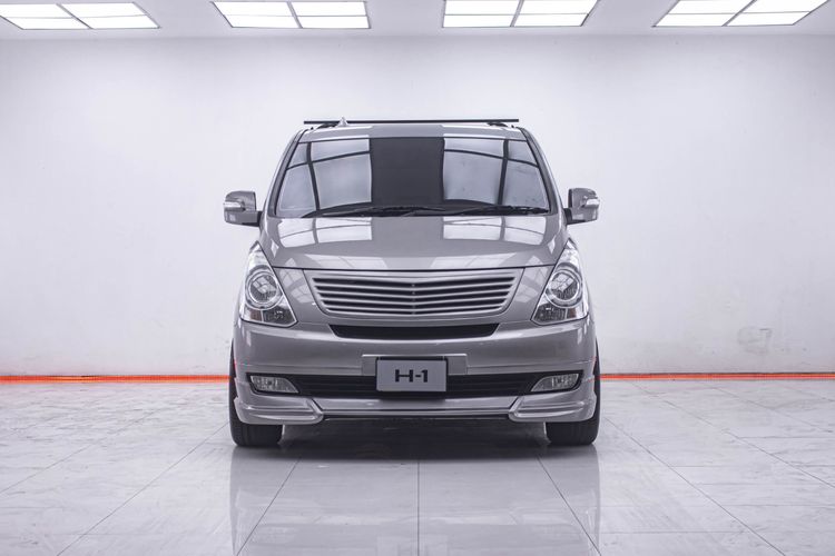 Hyundai H-1  2011 2.5 Maesto Deluxe Utility-car ดีเซล ไม่ติดแก๊ส เกียร์อัตโนมัติ เทา รูปที่ 4