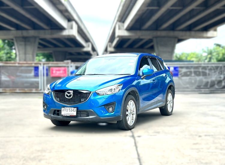รถ Mazda CX-5 2.2 XD สี น้ำเงิน
