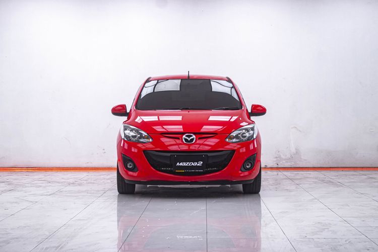 Mazda Mazda 2 2010 1.5 Spirit Sedan เบนซิน LPG เกียร์อัตโนมัติ แดง รูปที่ 4