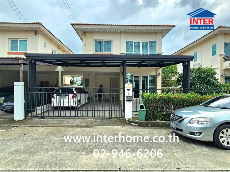 บ้านเเฝด 2 ชั้น 40.3 ตร.ว. หมู่บ้านศุภาลัยวิลล์ ลำลูกกา คลอง3 ใกล้โรงเรียนเตรียมบัณฑิต ถนนชลมาร์คพิจารณ์ (ลำลูกกาคลอง 3) ถนนลำลูกกาคลองสาม 