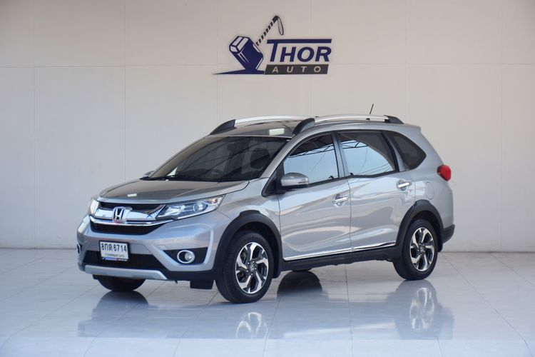 รถ Honda BR-V 1.5 SV สี บรอนซ์เงิน
