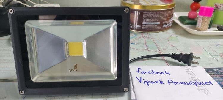 ไฟ led 50w สภาพดีใช้งานได้ปกติ