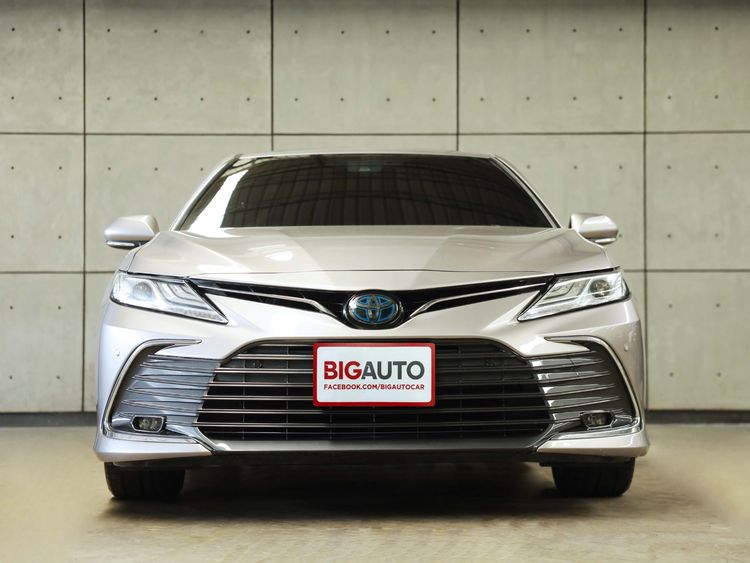 Toyota Camry 2022 2.5 HEV Premium Sedan ไฮบริด ไม่ติดแก๊ส เกียร์อัตโนมัติ เทา รูปที่ 4