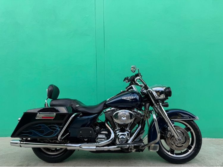 Harley Davidson Road King Standard 2002 สีน้ำเงิน หัวฉีดแล้ว