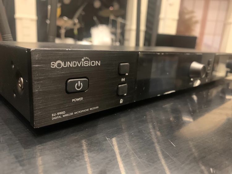 SOUNDVISION SU-990D ชุดไมค์ลอยดิจิตอล มือถือคู่ ย่าน UHF