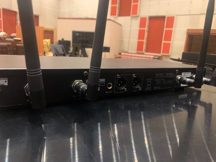 SOUNDVISION SU-990D ชุดไมค์ลอยดิจิตอล มือถือคู่ ย่าน UHF รูปที่ 3