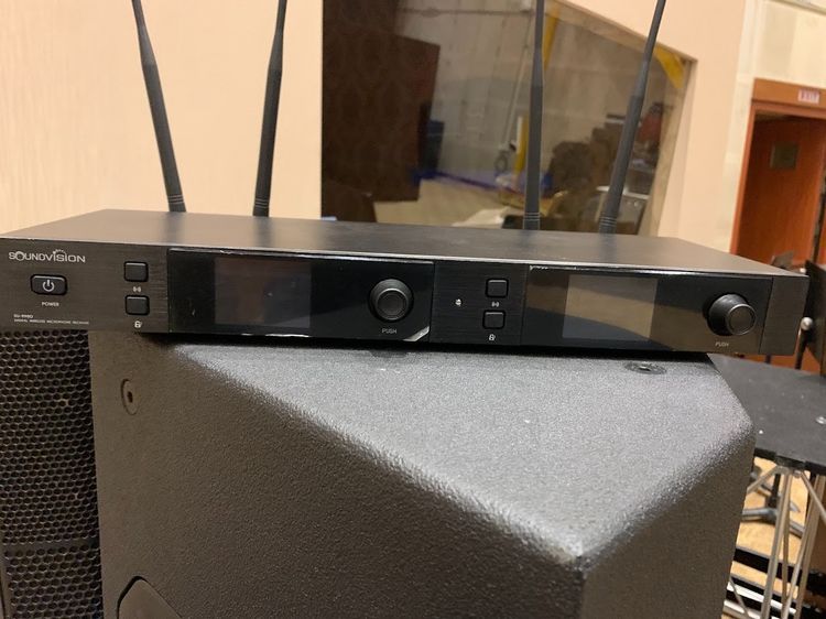 SOUNDVISION SU-990D ชุดไมค์ลอยดิจิตอล มือถือคู่ ย่าน UHF รูปที่ 2