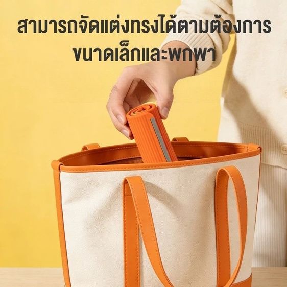 ขาตั้งมือถือพับได้ ซิลิโคนยืดหยุ่น ปรับมุมได้ รองรับโทรศัพท์ Tablet iPad พกพาง่าย ที่วางมือถือกันลื่น รูปที่ 3