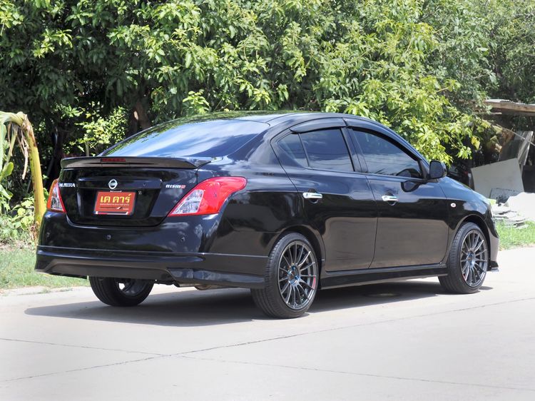 Nissan Almera 2018 1.2 E Sportech Sedan เบนซิน ไม่ติดแก๊ส เกียร์อัตโนมัติ ดำ รูปที่ 4