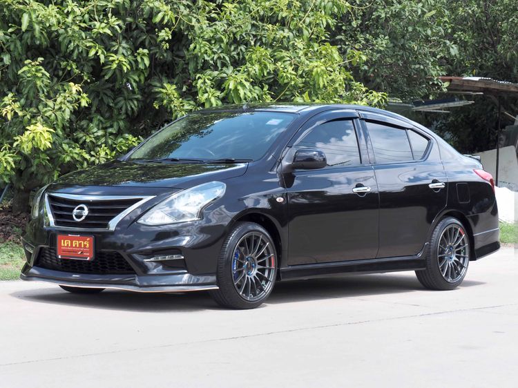 Nissan Almera 2018 1.2 E Sportech Sedan เบนซิน ไม่ติดแก๊ส เกียร์อัตโนมัติ ดำ รูปที่ 2