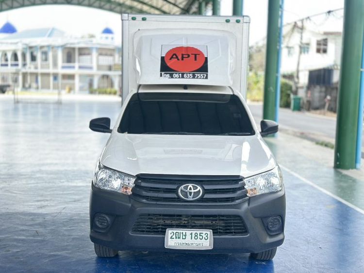 Toyota Hilux Revo 2019 2.4 J Pickup ดีเซล ไม่ติดแก๊ส เกียร์ธรรมดา ขาว รูปที่ 3