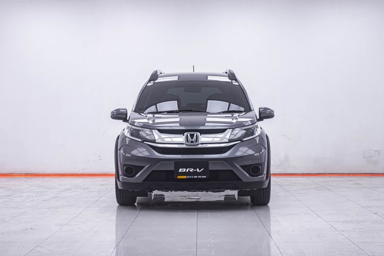 Honda BR-V 2018 1.5 V Utility-car เบนซิน ไม่ติดแก๊ส เกียร์อัตโนมัติ เทา รูปที่ 4