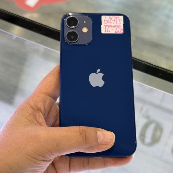 iPhone12 mini 256GB สีฟ้า เครื่องศูนย์ โมเดลTH สภาพสวยมาก 🩷🩷 รูปที่ 2