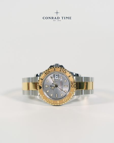 Rolex Yacht-Master 169623 Slate grey dial Two-Tone Oyster 2003 29mm. Fullset  รูปที่ 6