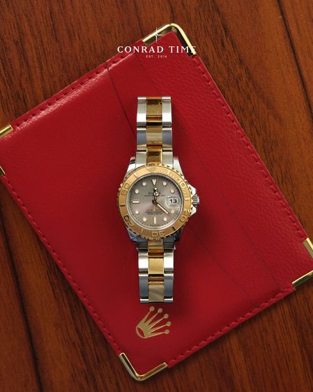 Rolex Yacht-Master 169623 Slate grey dial Two-Tone Oyster 2003 29mm. Fullset 