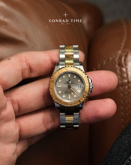 Rolex Yacht-Master 169623 Slate grey dial Two-Tone Oyster 2003 29mm. Fullset  รูปที่ 2