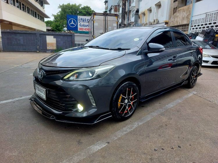 Toyota Vios 2018 1.5 G Sedan เบนซิน LPG เกียร์อัตโนมัติ เทา รูปที่ 3