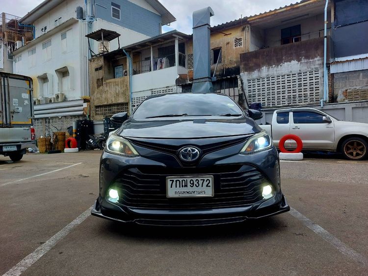 Toyota Vios 2018 1.5 G Sedan เบนซิน LPG เกียร์อัตโนมัติ เทา รูปที่ 2