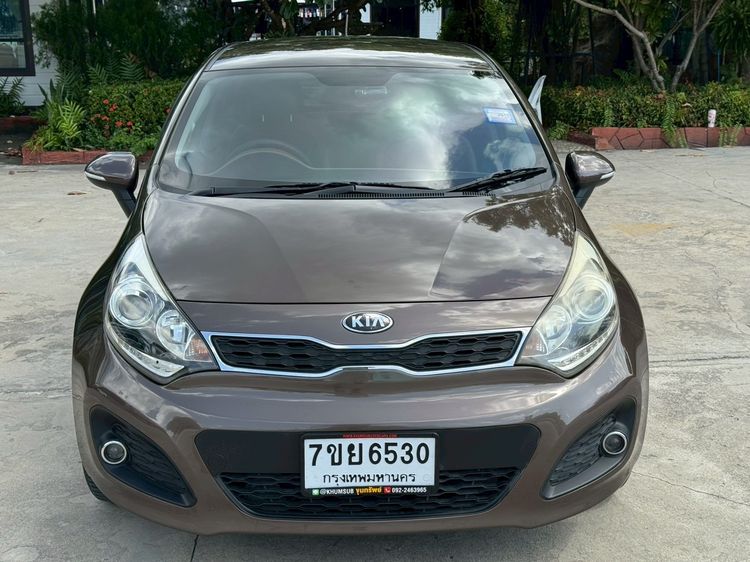 Kia Rio 2012 1.4 Sedan เบนซิน ไม่ติดแก๊ส เกียร์อัตโนมัติ น้ำตาล รูปที่ 2