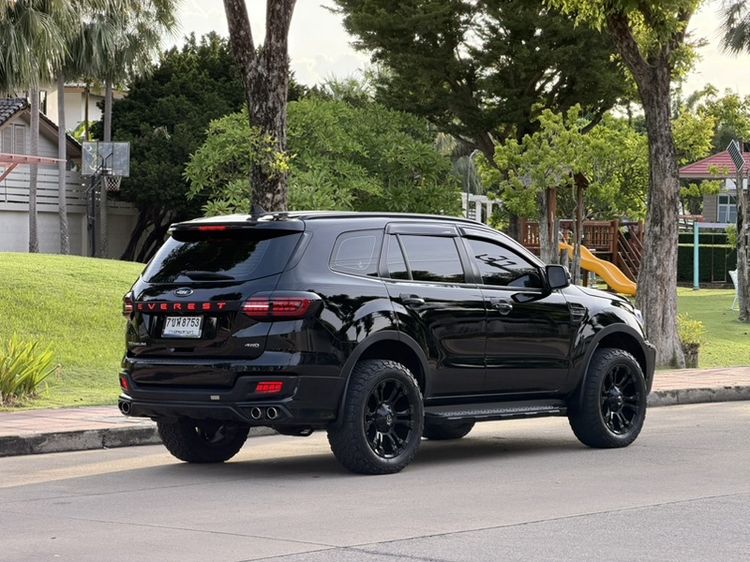 Ford Everest 2022 2.0 Titanium Plus 4WD Utility-car ดีเซล ไม่ติดแก๊ส เกียร์อัตโนมัติ ดำ รูปที่ 4