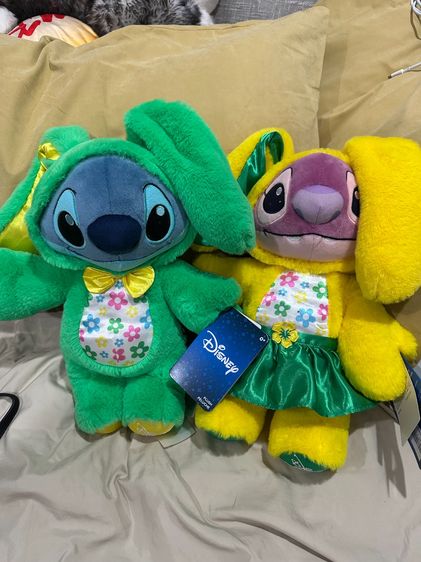 ตุ๊กตาผ้าขน ตุ๊กตา Stitch และ Angel รุ่น Easter 2026 Bunny Plush, Lilo and Stitch