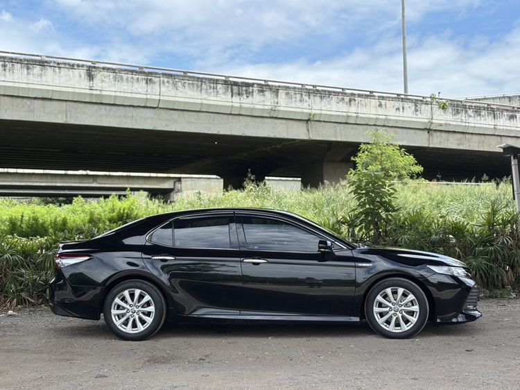 Toyota Camry 2020 2.5 Hybrid Sedan ไฮบริด ไม่ติดแก๊ส เกียร์อัตโนมัติ ดำ รูปที่ 4