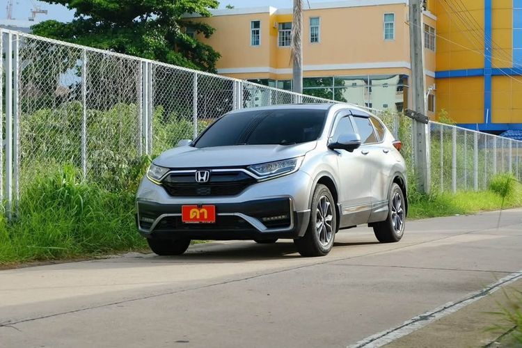 Honda CR-V 2021 2.4 ES 4WD Utility-car เบนซิน ไม่ติดแก๊ส เกียร์อัตโนมัติ เทา